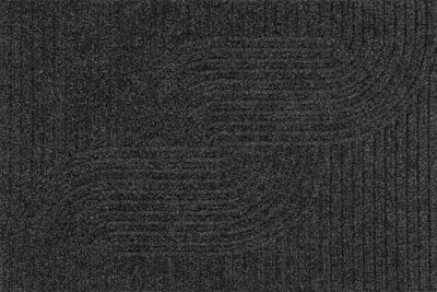 wash+dry FUßMATTE Loop dark grey Grau 60x90 cm