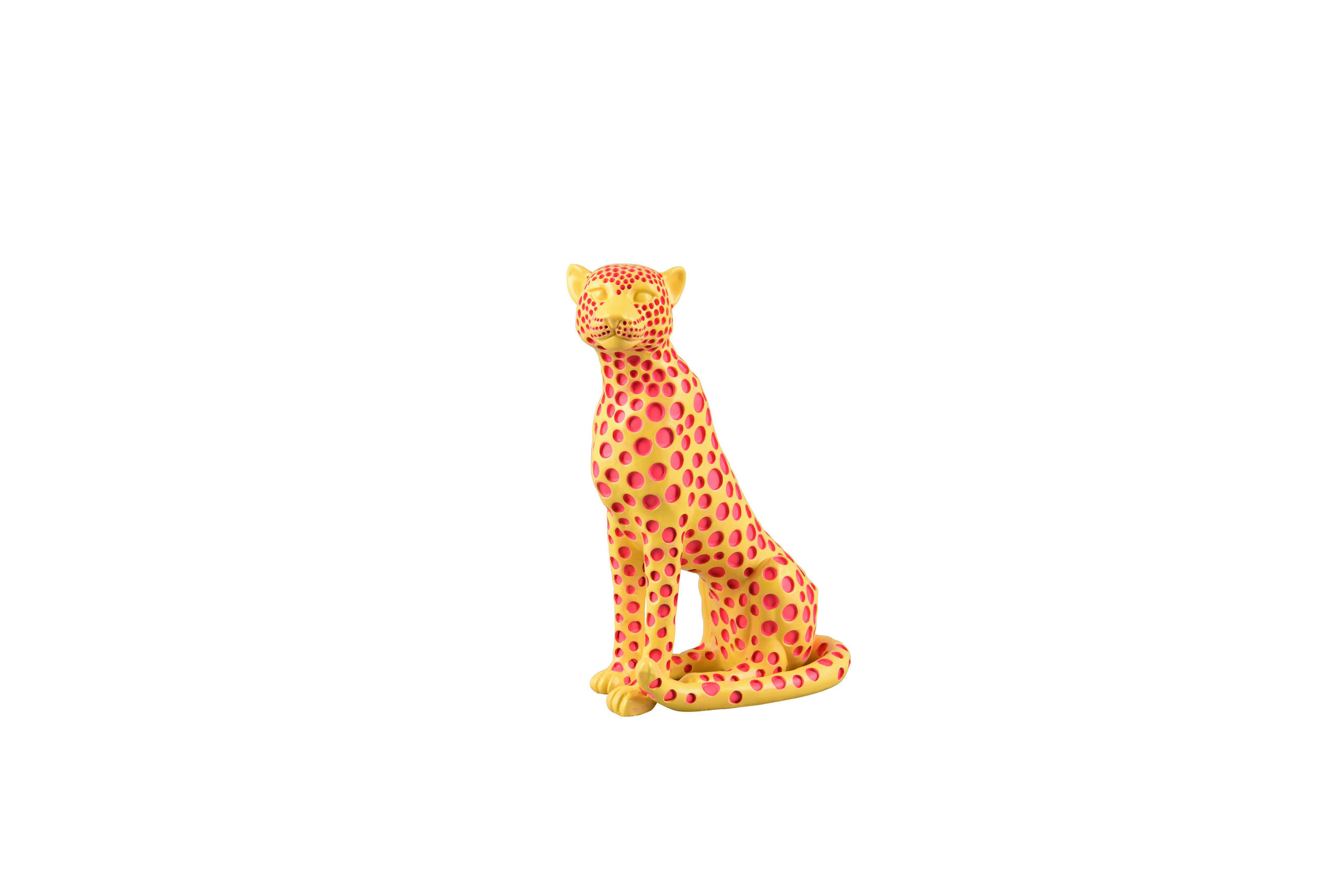 DEKOLEOPARD - Gelb, Basics, Kunststoff (10,5/26/19cm)
