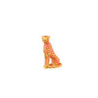 DEKOLEOPARD - Gelb, Basics, Kunststoff (10,5/26/19cm)