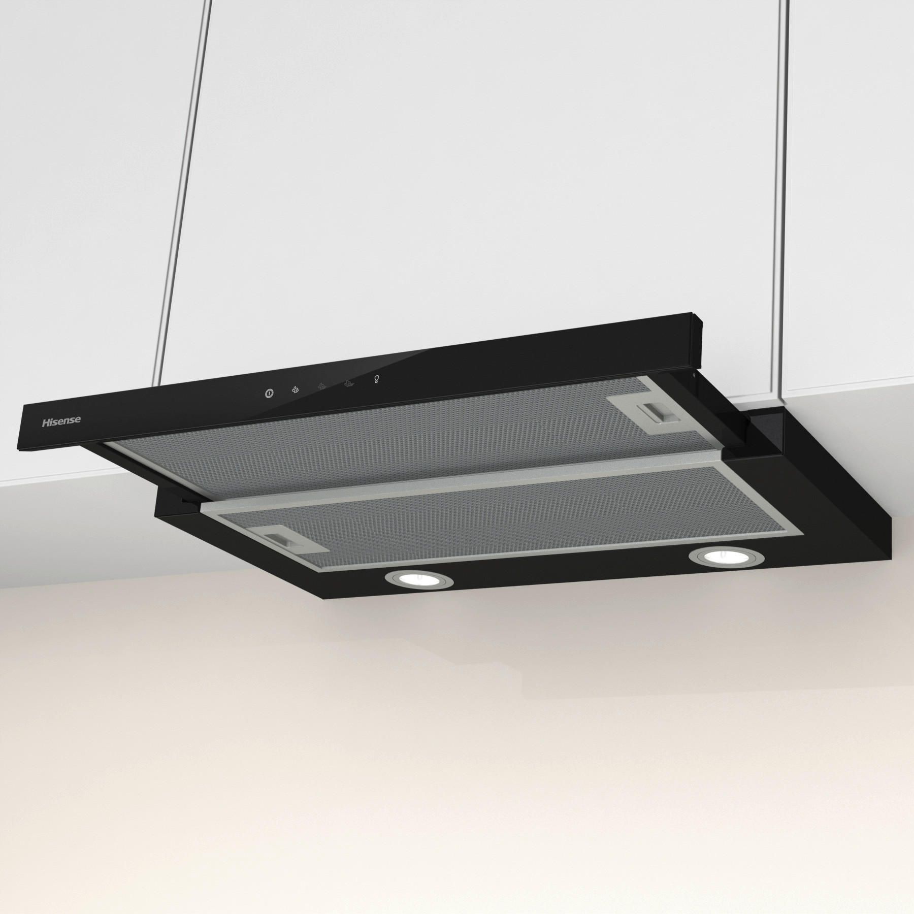 DUNSTABZUGSHAUBE MH6TL4TB  - Schwarz, Basics, Kunststoff/Metall (60/17/30,6cm) - Hisense
