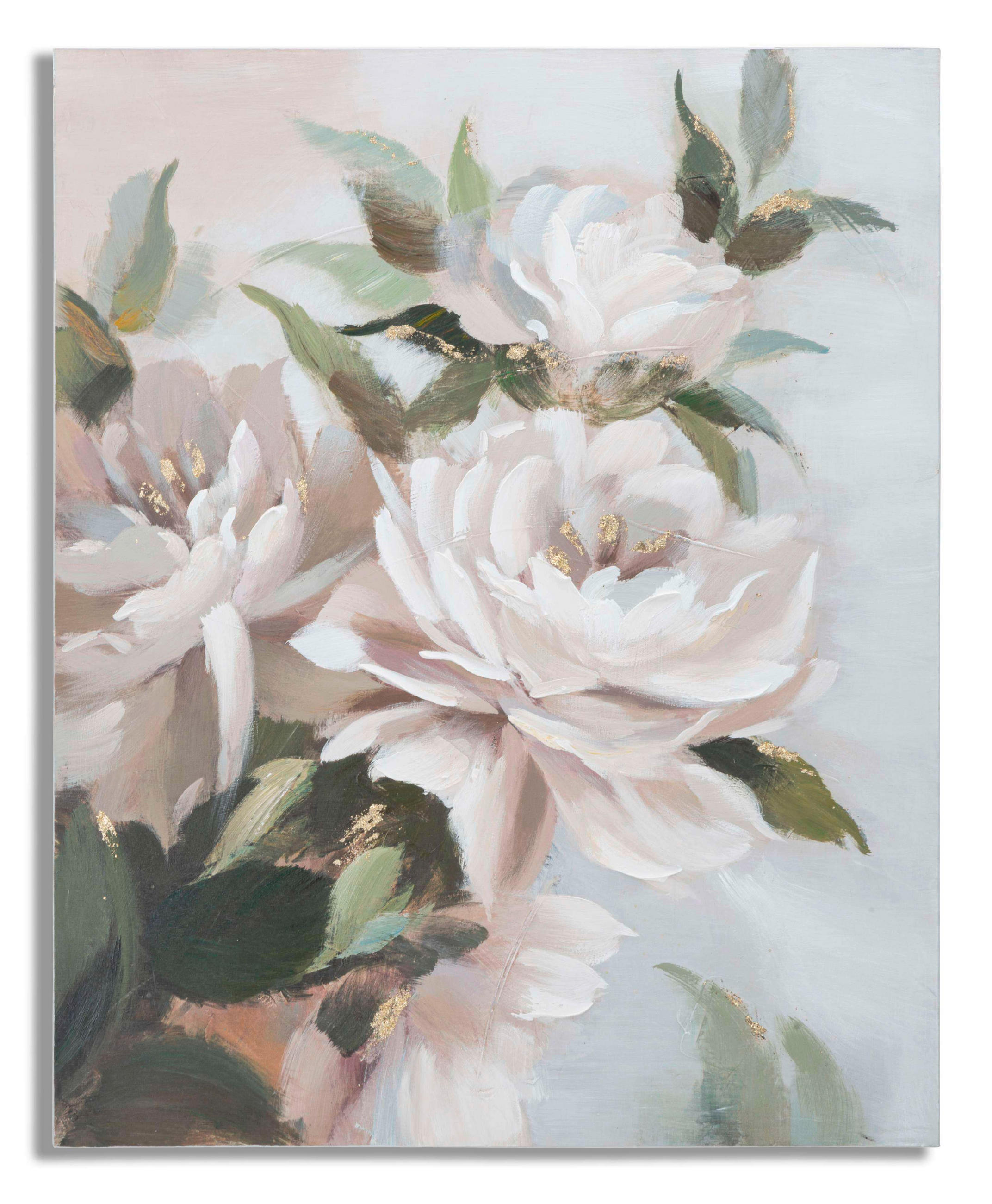 LEINWANDBILD Blumen  - Basics, Holz/Textil (100/80/3.7cm)