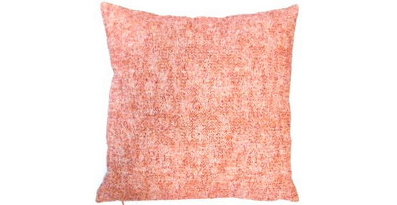 ZIERKISSEN 40/8/40 cm - Aprikose, Basics, Textil (40/8/40cm) - Novel