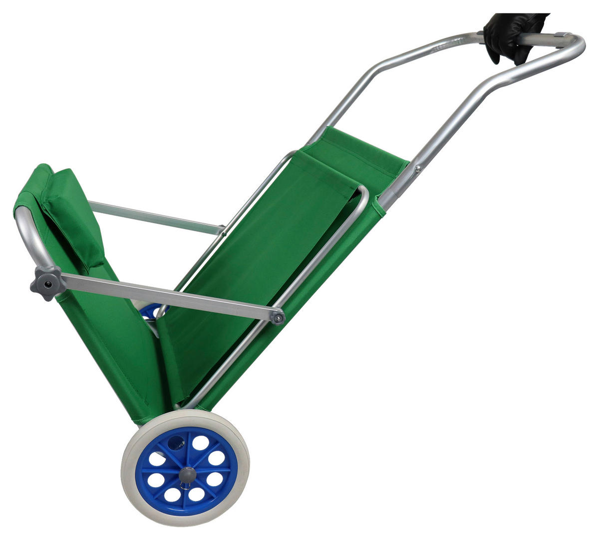 GARTENLIEGE 165/16/65 cm  - Grün, Basics, Textil/Metall (165/16/65cm) - MID.YOU