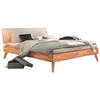 BETT 90/200 cm  in Kernbuche  - Buchefarben/Kernbuche, Design, Holz (90/200cm) - Hasena