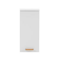 HÄNGESCHRANK 32,7/72,3/16,3 cm  - Eichefarben/Silberfarben, KONVENTIONELL, Holz/Holzwerkstoff (32,7/72,3/16,3cm) - Stylife