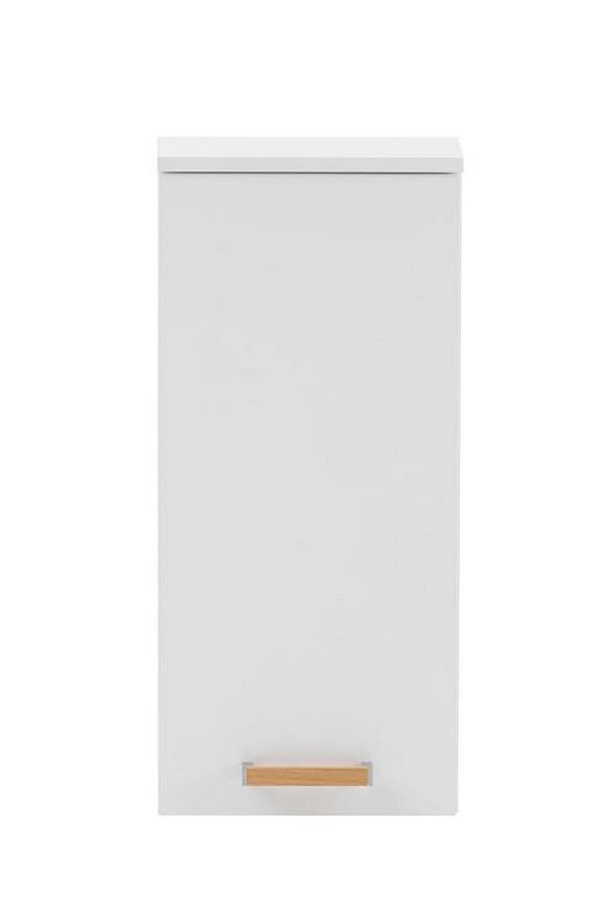 HÄNGESCHRANK 32,7/72,3/16,3 cm  - Eichefarben/Silberfarben, KONVENTIONELL, Holz/Holzwerkstoff (32,7/72,3/16,3cm) - Stylife