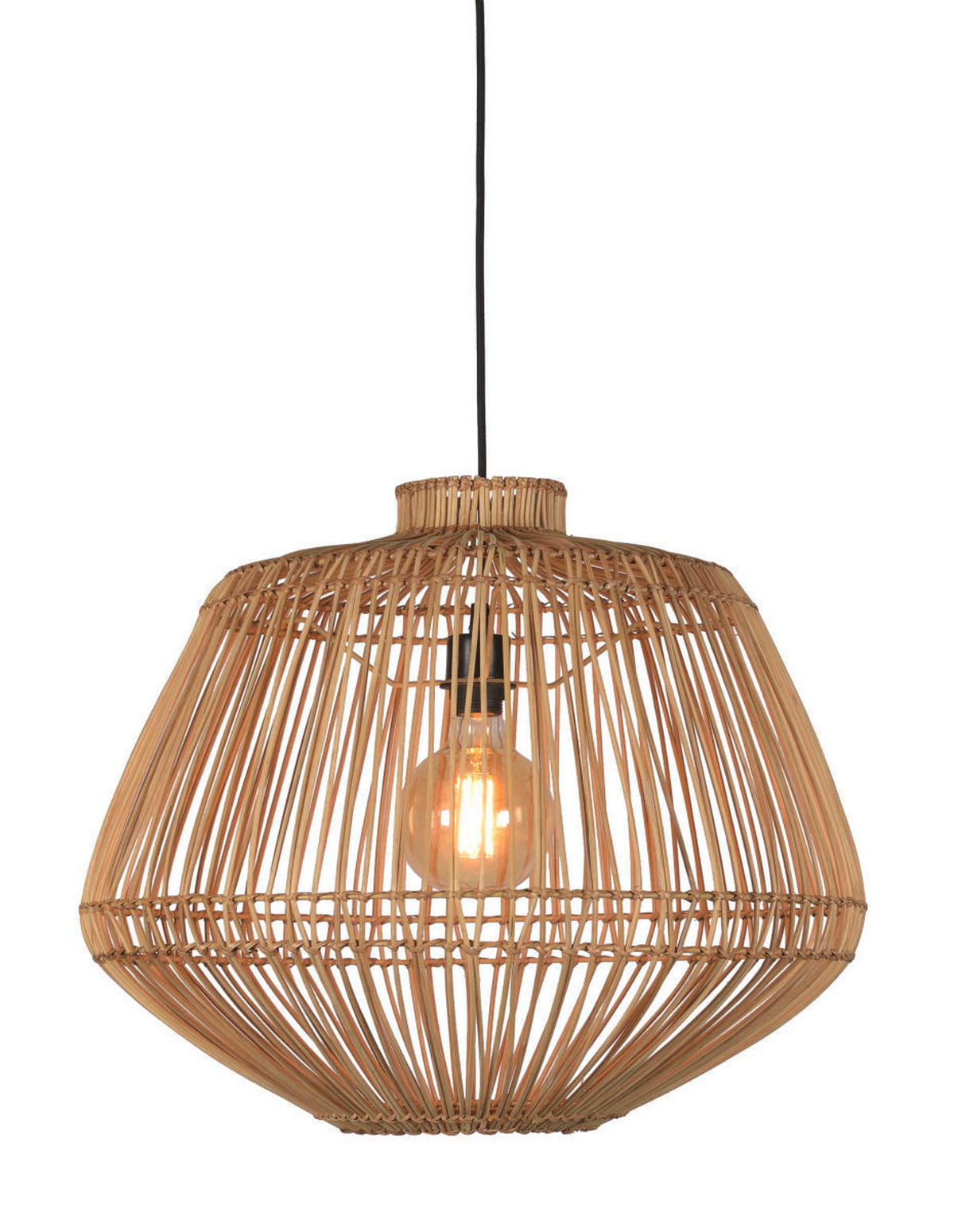 HÄNGELEUCHTE GOOD&MOJO  60/50 cm   - Naturfarben, Trend (60/50cm) - Good & Mojo