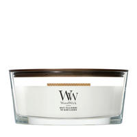 VONNÁ SVIEČKA  - biela, Basics, sklo (19.1/11.5/8.5cm) - WoodWick