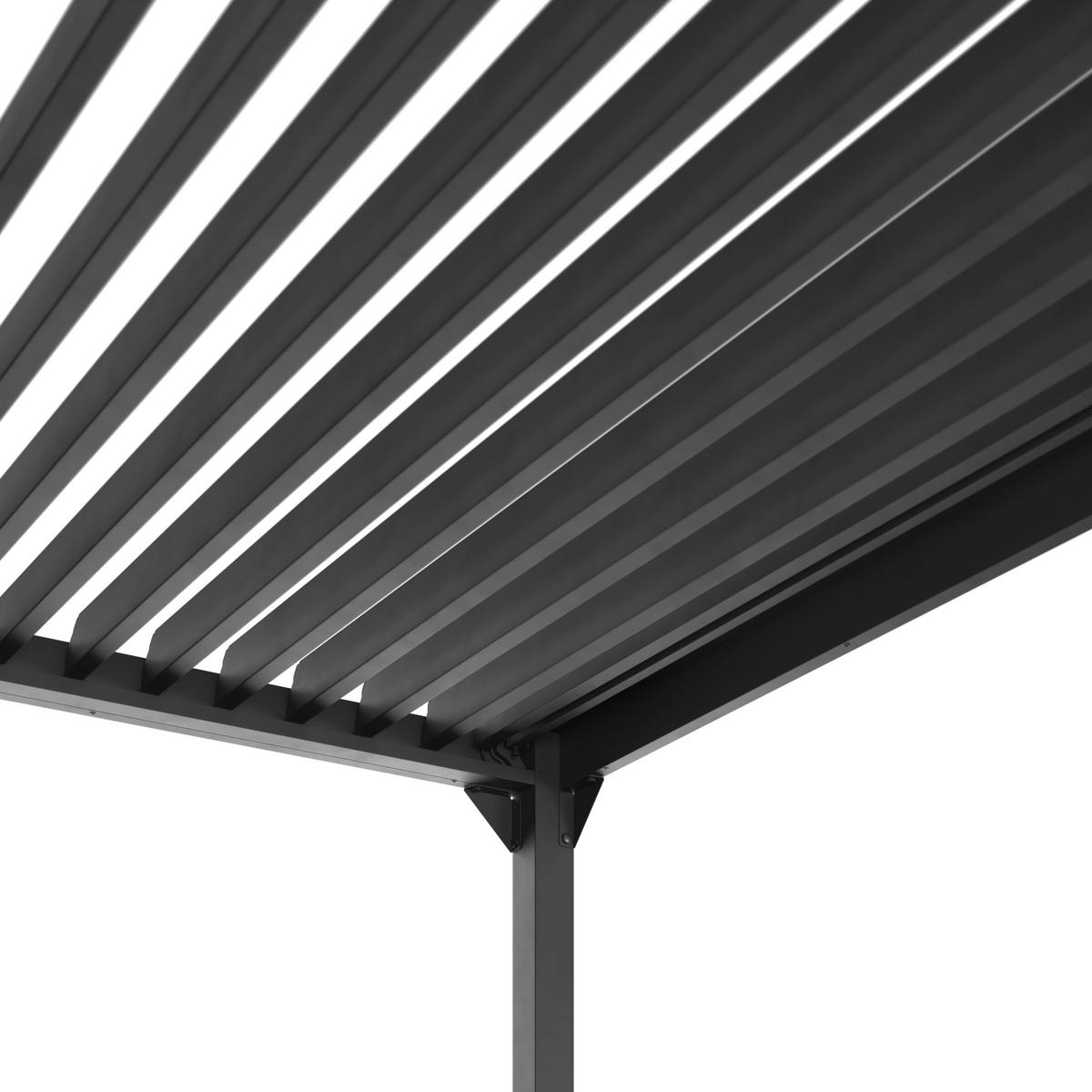 PAVILLON 300/227/300 cm   - Anthrazit, MODERN, Metall (300/227/300cm) - Ambia Garden