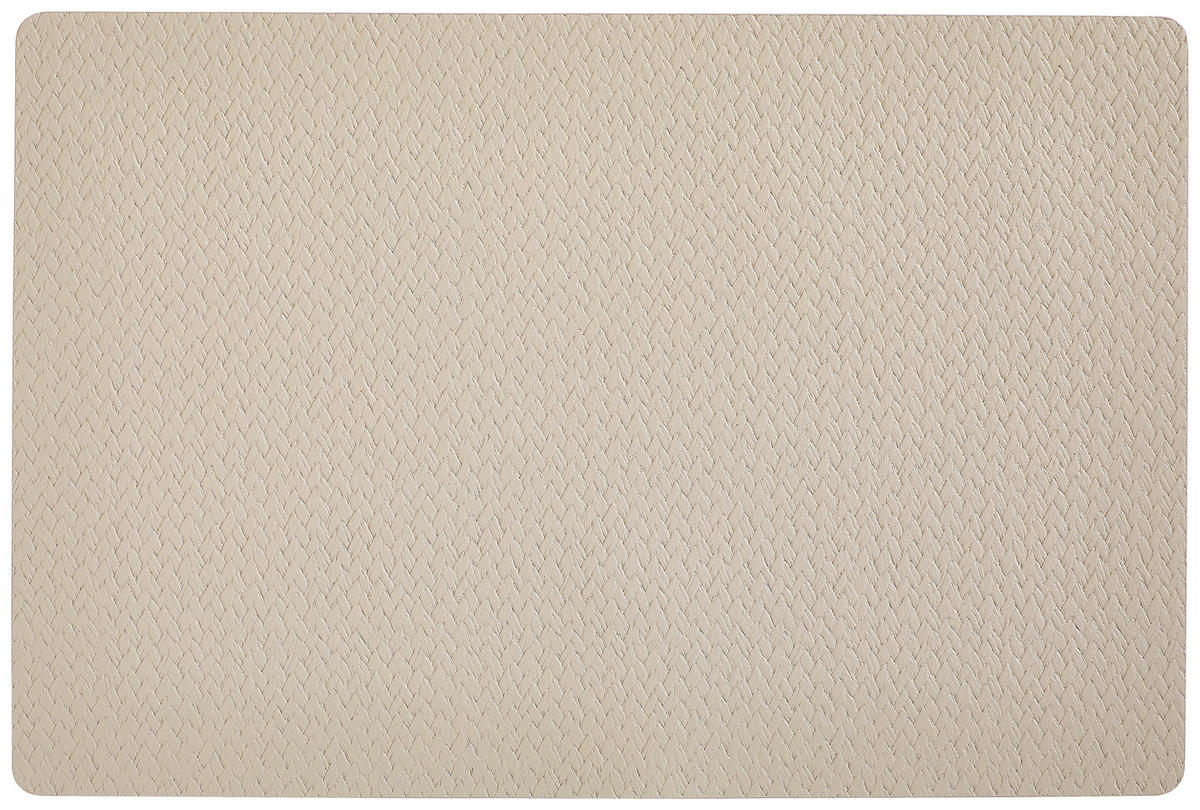 TISCHSET TORO Kunststoff Grau 30/45 cm  - Grau, Kunststoff (30/45cm) - Novel