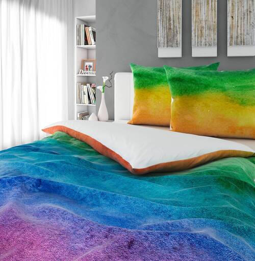 POSTELJINA S DVA LICA 220/240 cm  RAINBOW  - višebojno, Konvencionalno, tekstil (220/240cm) - Esposa