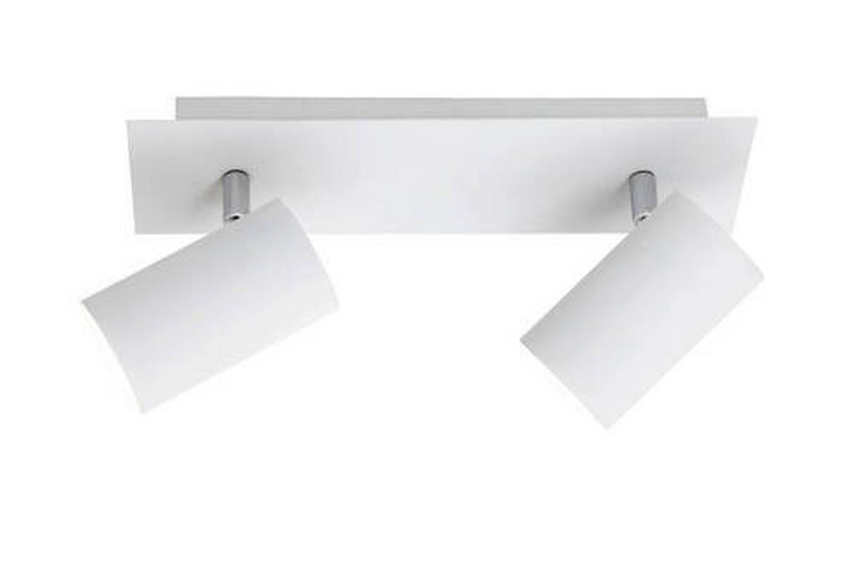 BODOVÉ SVIETIDLO, GU10, 30/9/15 cm - biela, Basics, kov (30/9/15cm) - Trio Leuchten