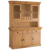 BUFFET 143/197/45 cm  in Laugenfarbig  - Laugenfarbig/Kupferfarben, ROMANTIK / LANDHAUS, Glas/Holz (143/197/45cm) - Boxxx
