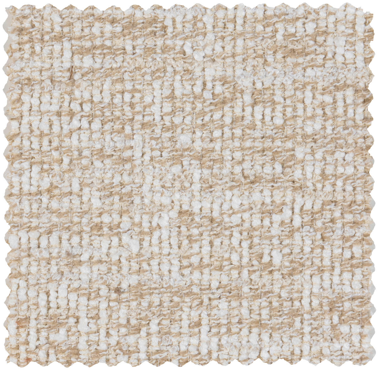 ECKSOFA Bean Beige Webstoff  - Beige/Schwarz, MODERN, Kunststoff/Textil (175/254cm) - Livetastic