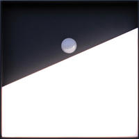 AKKU-WANDLEUCHTE - Anthrazit, Design, Metall (15/15/4cm)