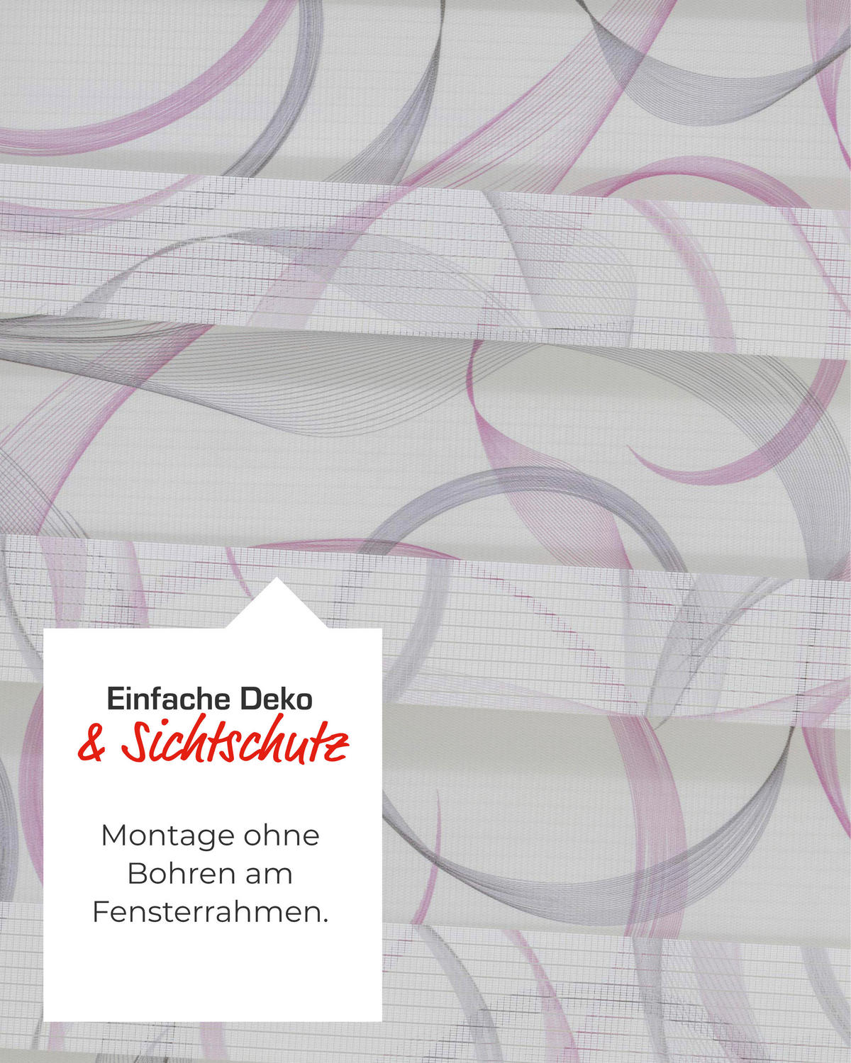 DOPPELROLLO  blickdicht  60/150 cm    - Weiß, Basics, Textil (60/150cm) - Schwöller
