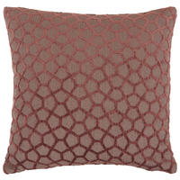 ZIERKISSEN  35/35 cm   - Aubergine, Design, Textil (35/35cm)