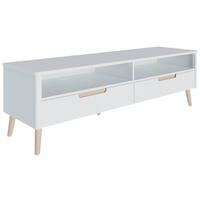 LOWBOARD 150,5/45/42 cm  - Weiß, KONVENTIONELL, Holz/Holzwerkstoff (150,5/45/42cm) - MID.YOU