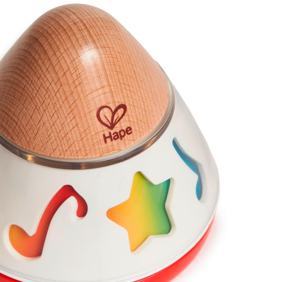 KREISEL  - Multicolor, Basics, Holz/Holzwerkstoff (10,8/10,4/10,8cm) - Hape