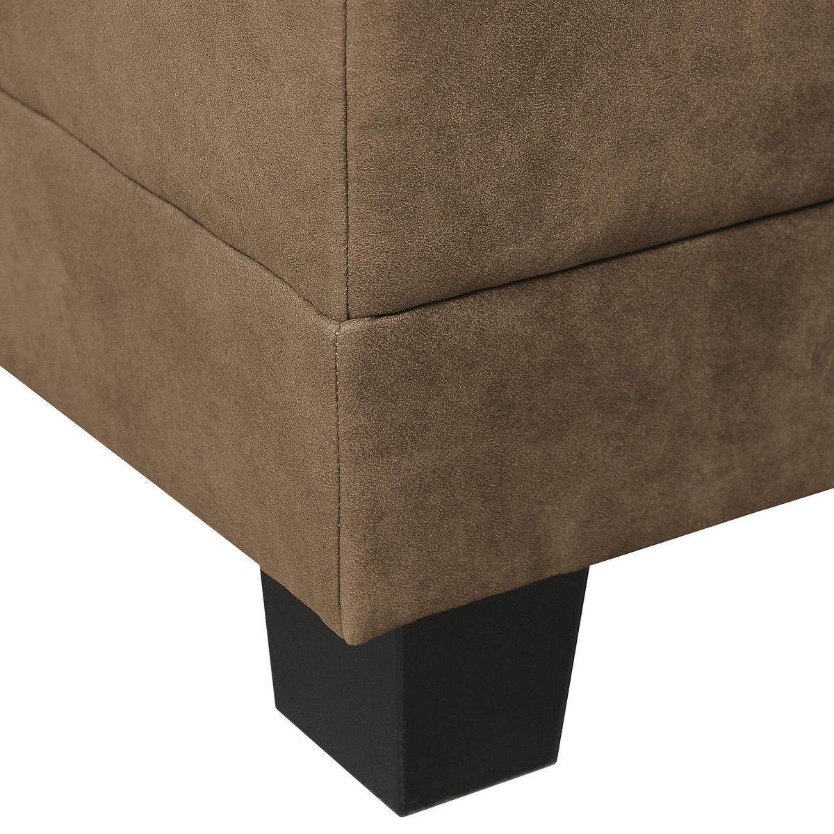 KUTNA GARNITURA tekstil  boje blata   - boje blata/smeđa, Design, tekstil/drvo (144/200cm) - MID.YOU