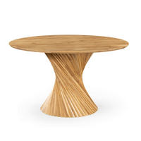 ESSTISCH in Holz 130/130/76 cm  - Akaziefarben, Design, Holz (130/130/76cm) - Landscape