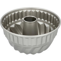 GUGELHUPFFORM  - Silberfarben, KONVENTIONELL, Metall (24/12,5/24cm) - Birkmann