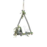 DEKOHÄNGER  - Multicolor, LIFESTYLE, Naturmaterialien/Kunststoff (30/38/6cm) - X-Mas