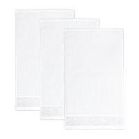 GÄSTETUCHSET 30/50 cm FROTTANA PEARL Weiß 3-teilig  - Weiß, Basics, Textil (30/50cm) - Moeve