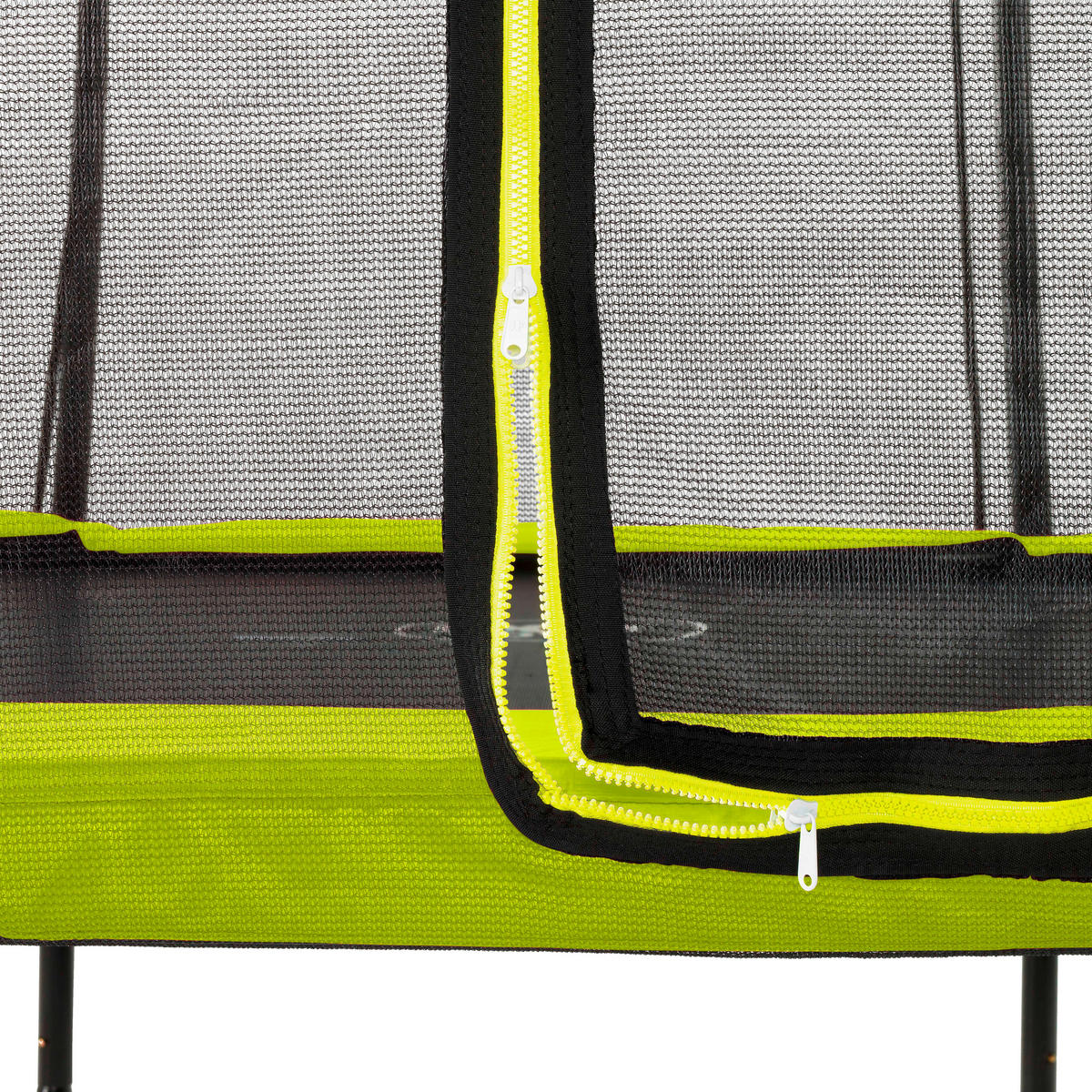 TRAMPOLIN  - Grün, KONVENTIONELL, Kunststoff/Metall (273/228cm) - EXIT Toys
