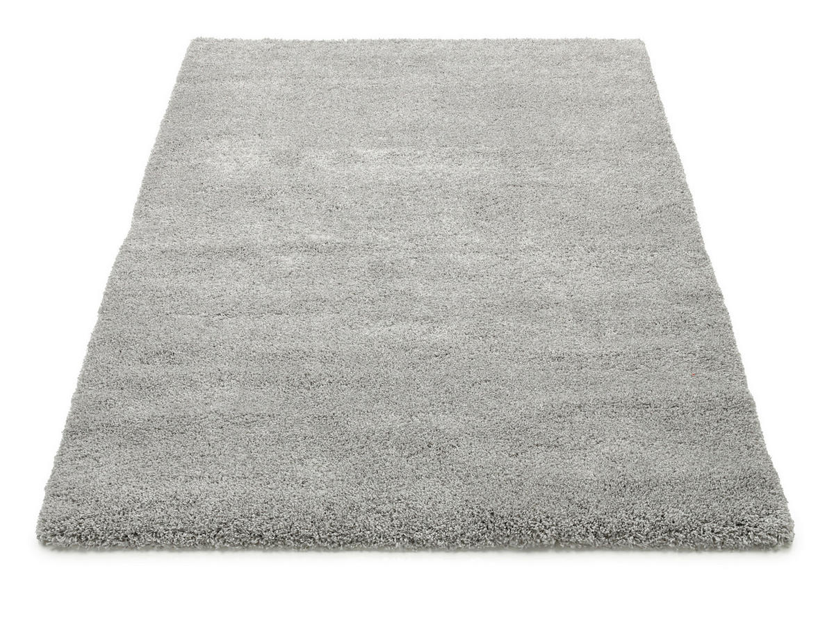 HOCHFLORTEPPICH 200/200 cm Longo Grau  - Grau, Basics, Textil (200/200cm) - Novel