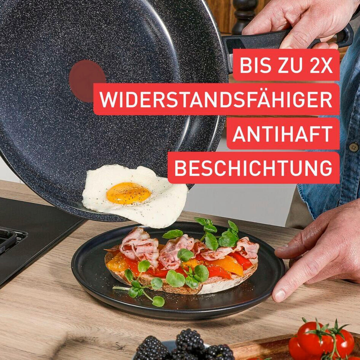 BRATPFANNE Expertise G7 Keramikbeschichtung  - Schwarz, Basics, Metall (60/36/28cm) - Tefal