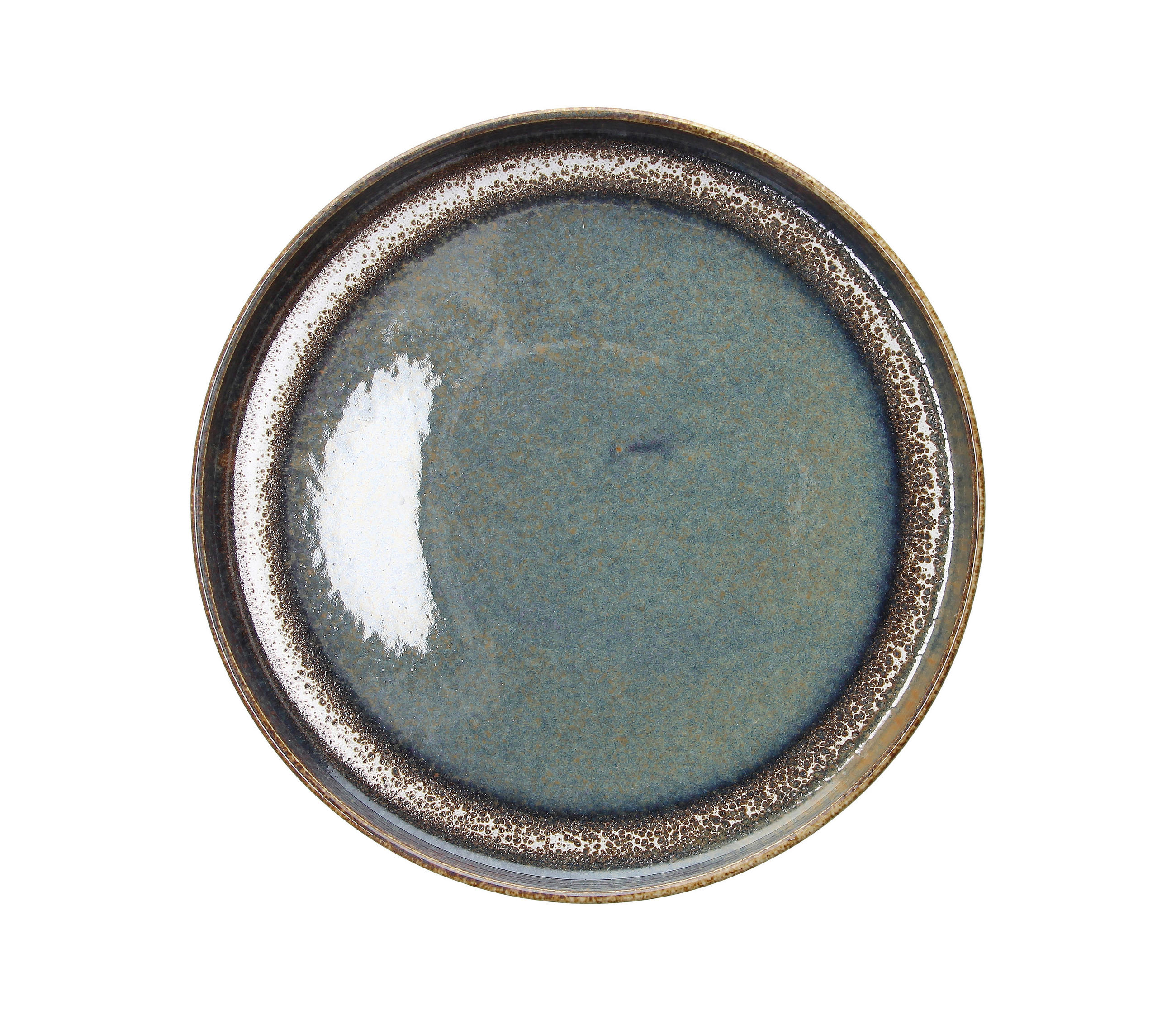 TANJUR PLITKI    27/2.5 cm         Bloom   - plava/smeđa, Basics, keramika (27/2.5cm) - Tognana