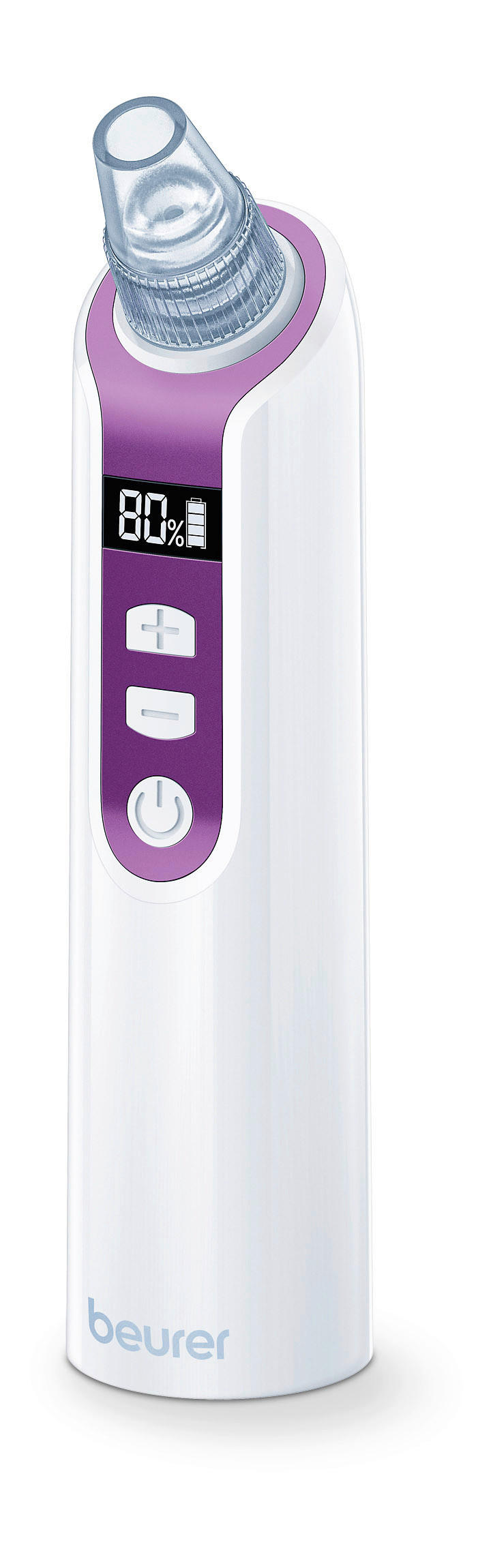 ELEKTRISCHER GESICHTSREINIGER - Weiss/Violett, Basics (20.6/5.4/10.8cm) - Beurer