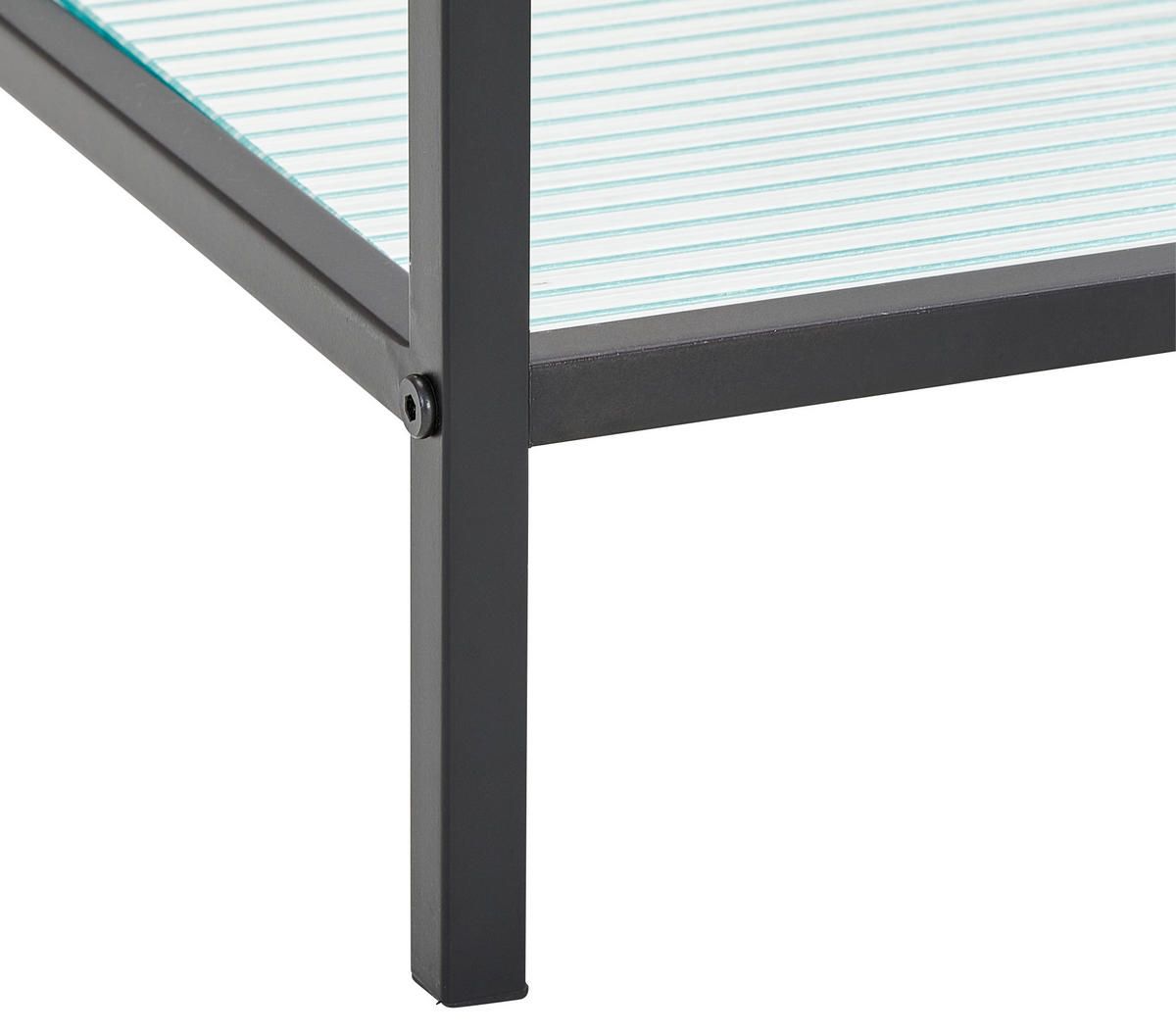 WEINREGAL 80/90/32 cm  - Schwarz, Design, Glas/Metall (80/90/32cm) - MID.YOU