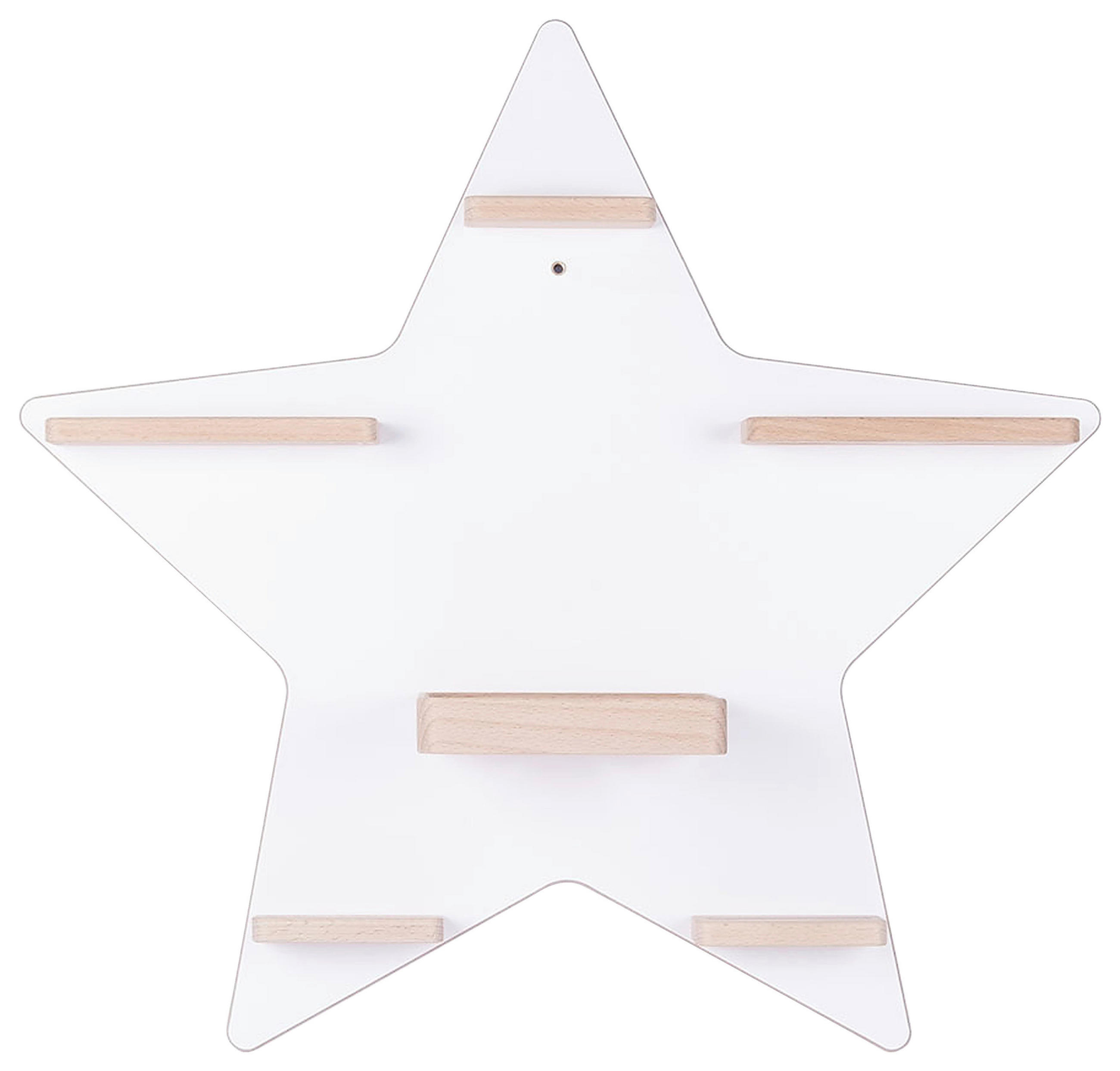 KINDERREGAL  - Weiss, Modern, Holzwerkstoff (52/55/19cm) - MID.YOU