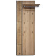 GARDEROBENPANEEL  in 79/196/35 cm  - Eichefarben, Design, Holz/Metall (79/196/35cm) - Johann Jakob