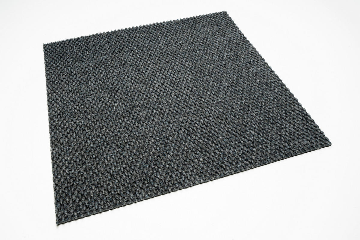 TEPPICHFLIESE 50/50 cm in Grau  - Grau, Basics, Textil (50/50cm)