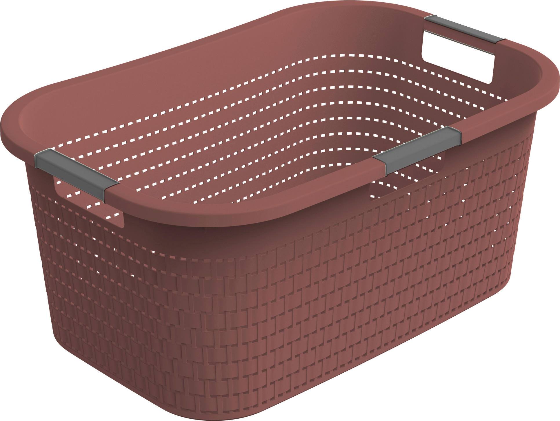 KOŠ NA PRÁDLO, rezavá