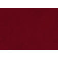ECKSOFA in Mikrofaser Rot  - Rot/Schwarz, Design, Textil/Metall (305/224cm) - Dieter Knoll