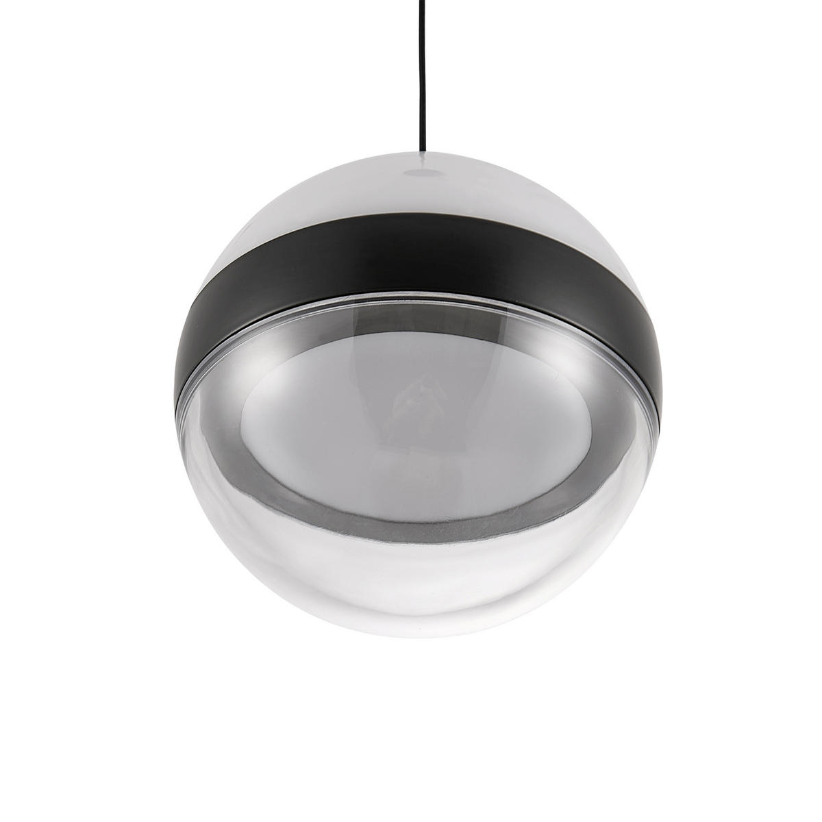 LED-HÄNGELEUCHTE Bedford 12/150 cm   - Schwarz, Design, Kunststoff/Metall (12/150cm) - Novel