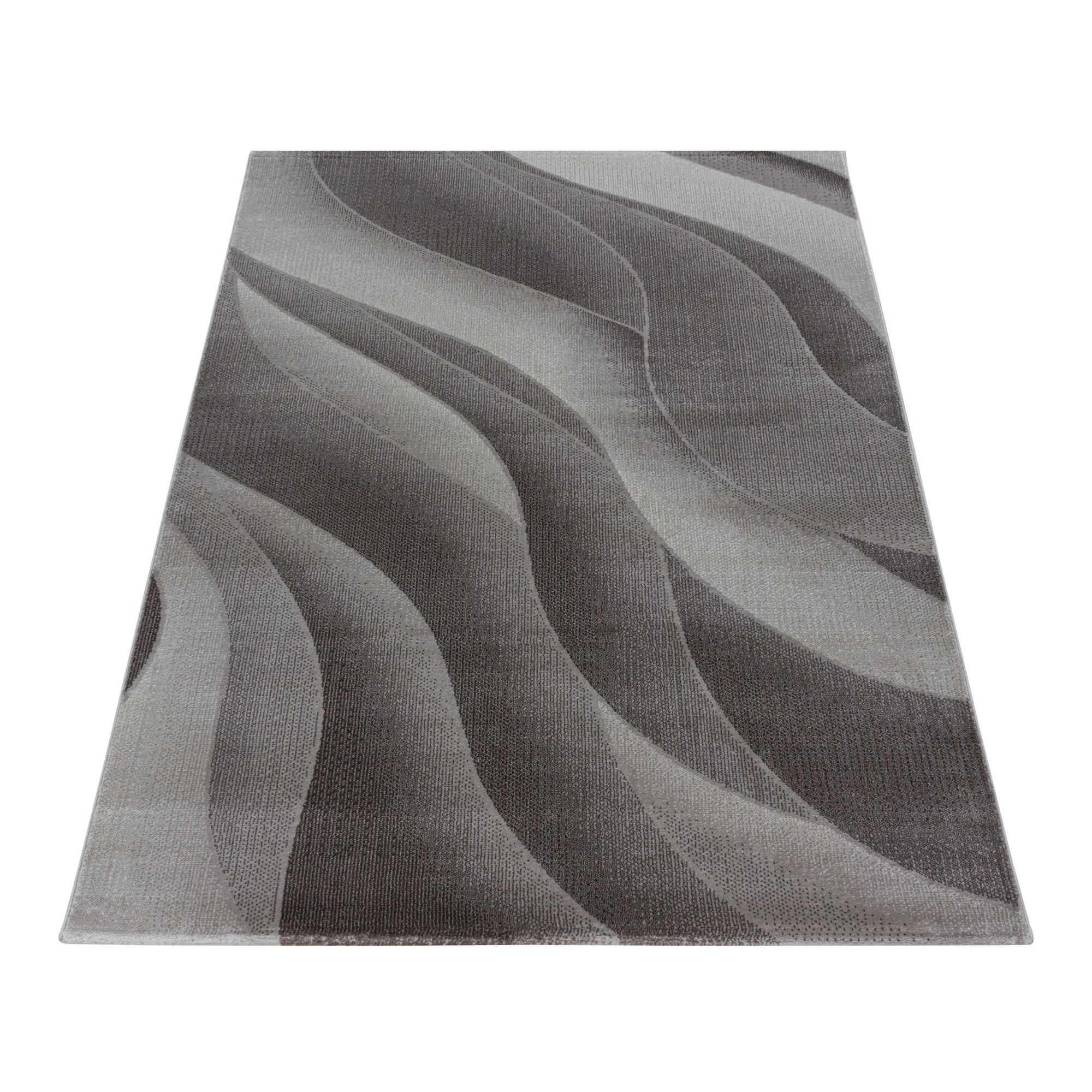 WEBTEPPICH 140/200 cm Costa 3523 Brown Braun - Braun, Design, Textil (140/200cm)