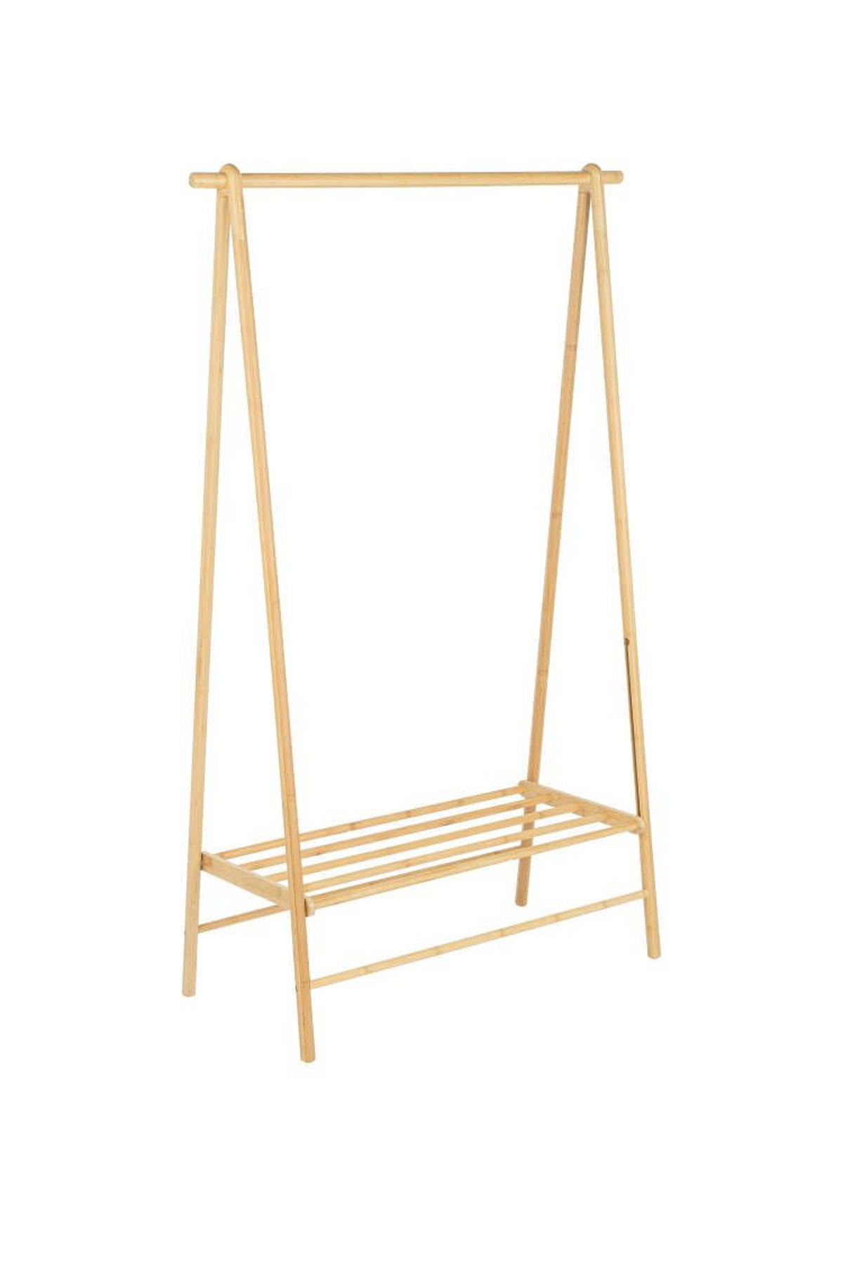 KLEIDERSTÄNDER in Naturfarben 104/164/46 cm   - Naturfarben, Basics, Holz (104/164/46cm) - Carryhome
