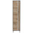 HOCHSCHRANK 40,5/179,5/33,5 cm - Eichefarben/Silberfarben, Design, Holzwerkstoff/Metall (40,5/179,5/33,5cm) - Stylife HOCHSCHRANK 40,5/179,5/33,5 cm - Eichefarben/Silberfarben, Design, Holzwerkstoff/Metall (40,5/179,5/33,5cm) - Stylife