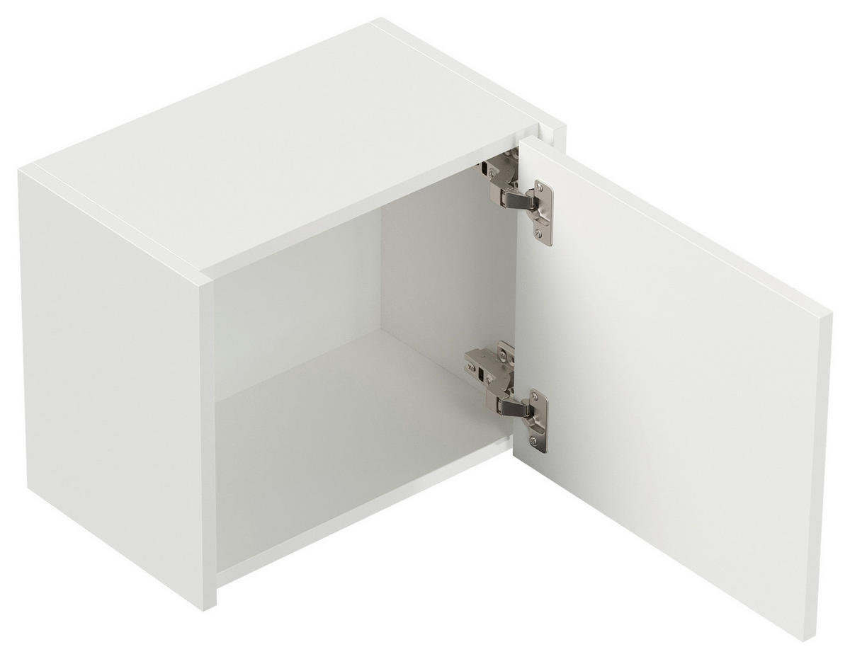 BADEZIMMER 5-teilig  in 60 cm  - Weiß Hochglanz/Weiß, Basics, Keramik/Holzwerkstoff (60cm) - MID.YOU