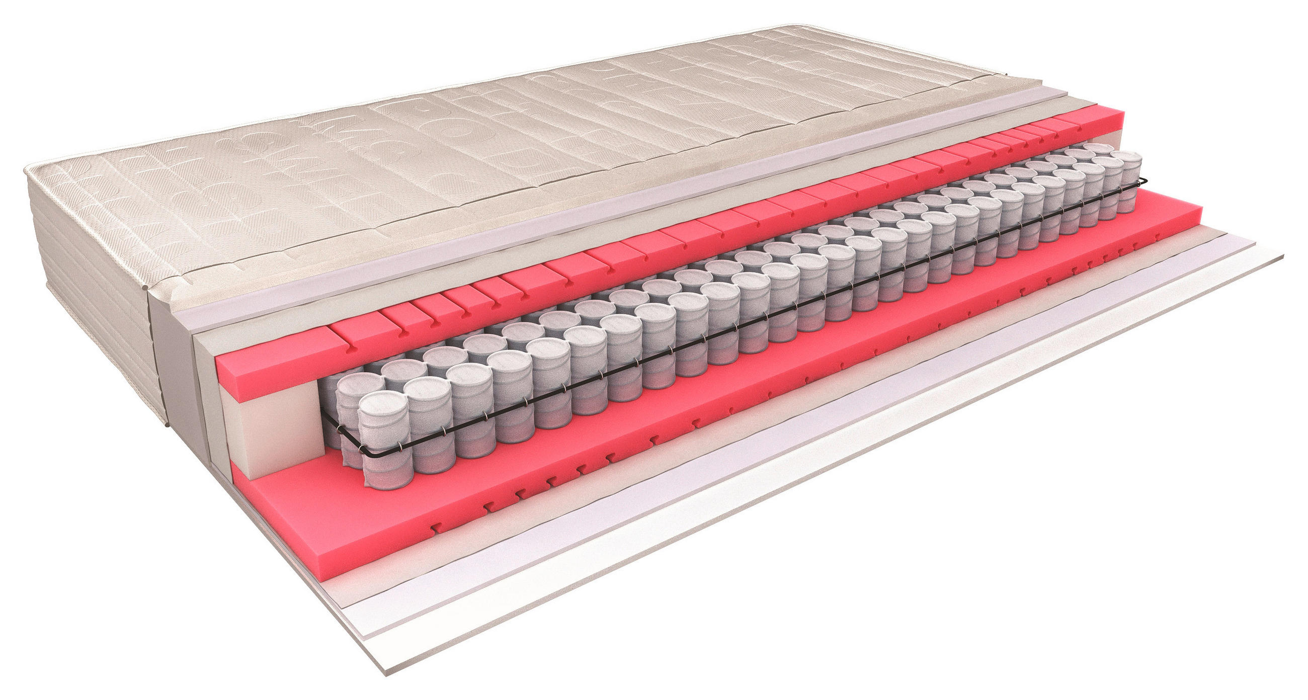 DUŠEK   140/200 cm    - Osnovno, tekstil (140/200cm) - Hespo