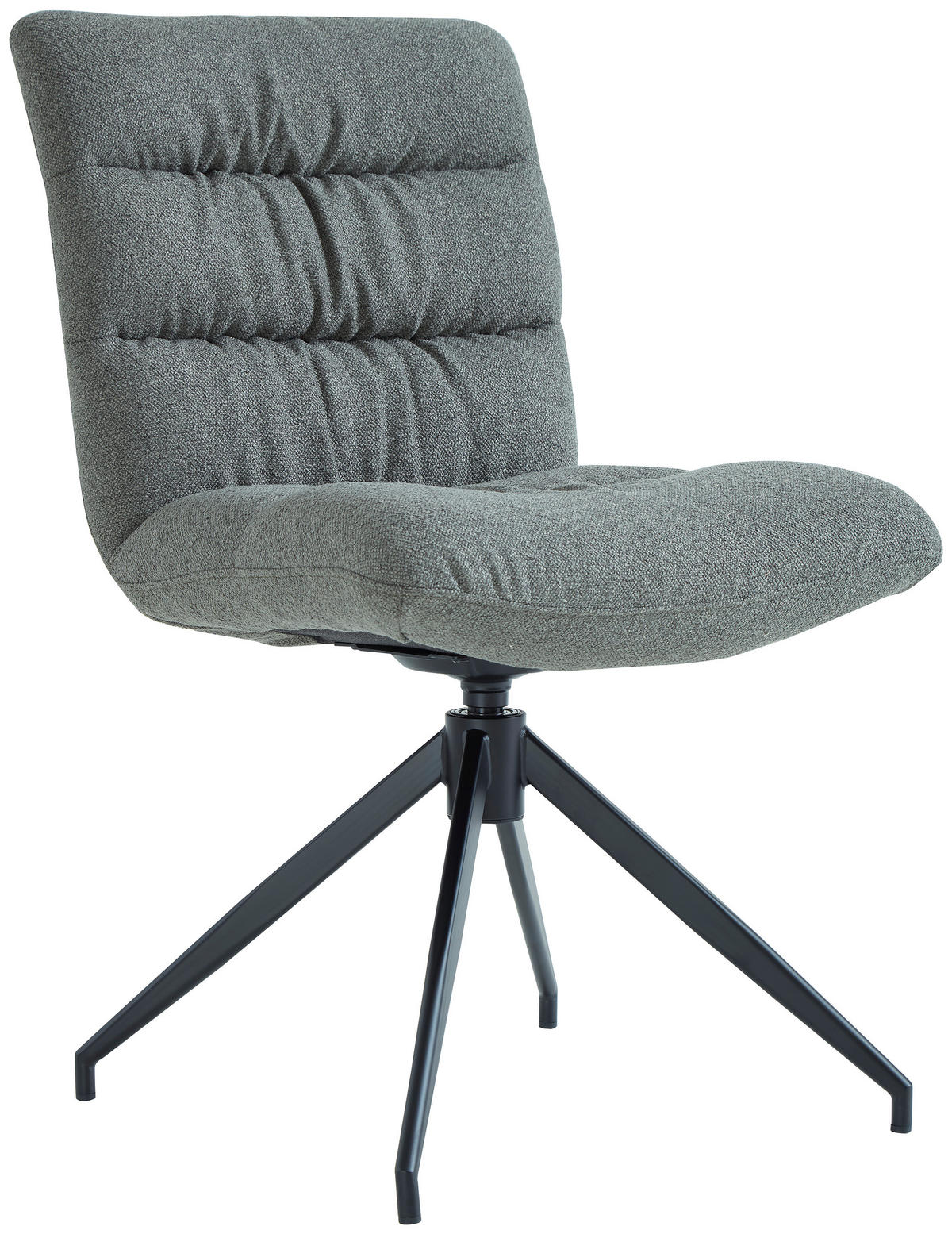 STUHL - Schwarz/Grün, Design, Textil/Metall (51/86/64cm) - Dieter Knoll