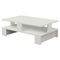 COUCHTISCH Holzwerkstoff 80/50/28 cm  - Weiss, Design, Holzwerkstoff (80/50/28cm) - Livetastic