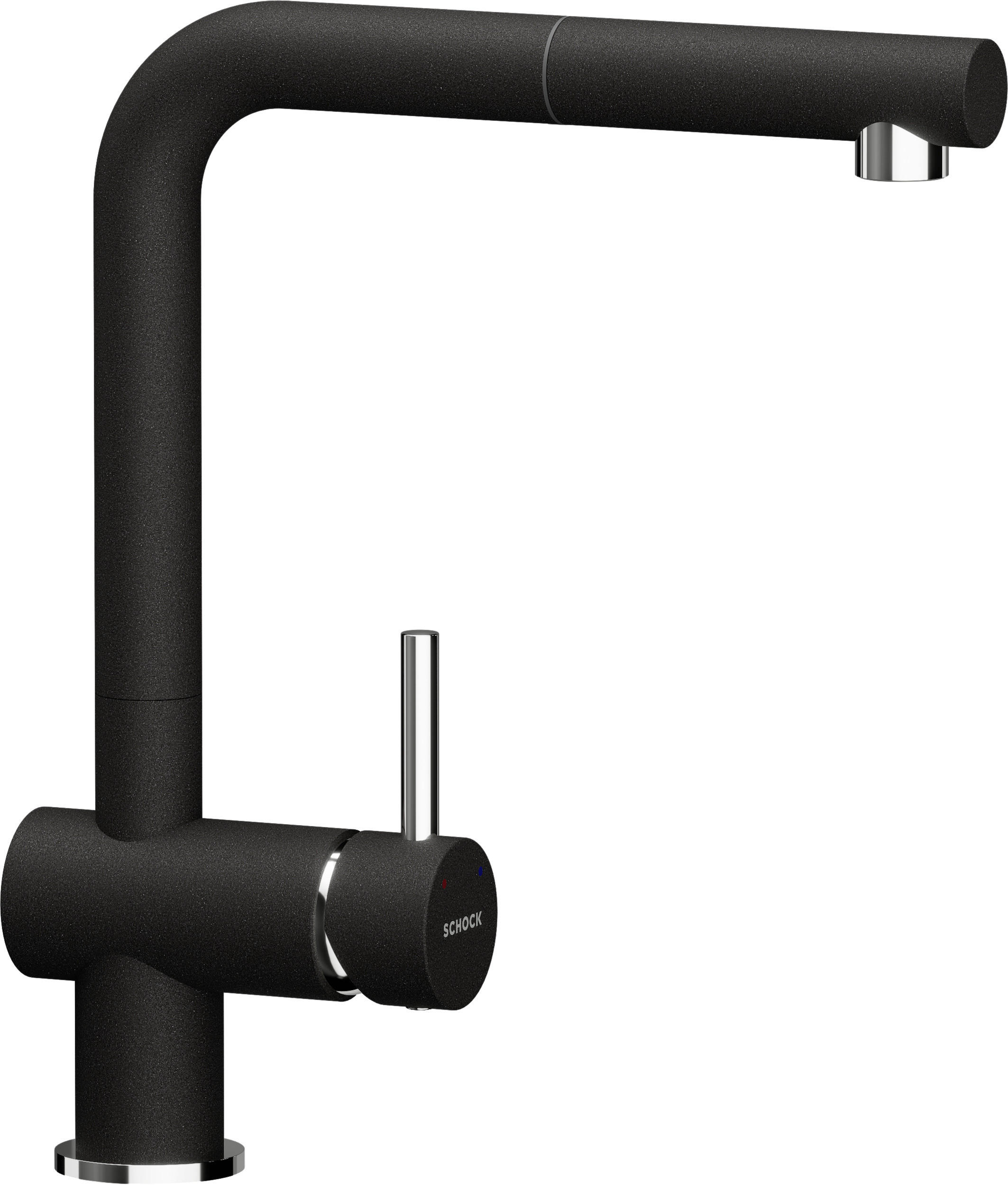 KÜCHENARMATUR 540120GNE  - Graphitfarben, Basics, Stein/Metall (5/31/21,5cm) - Schock