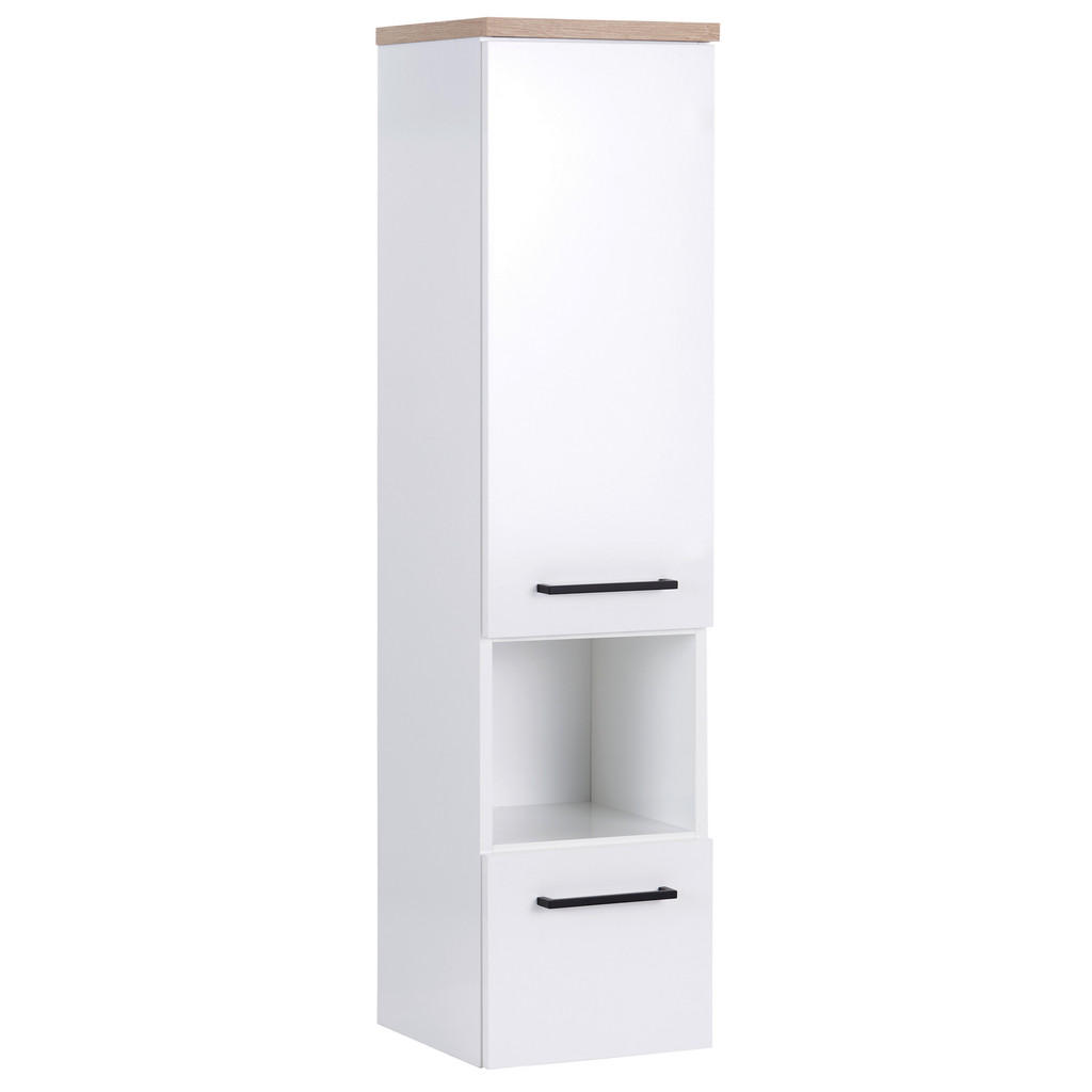 Hängender Midischrank Bavelli B 30 cm Weiß