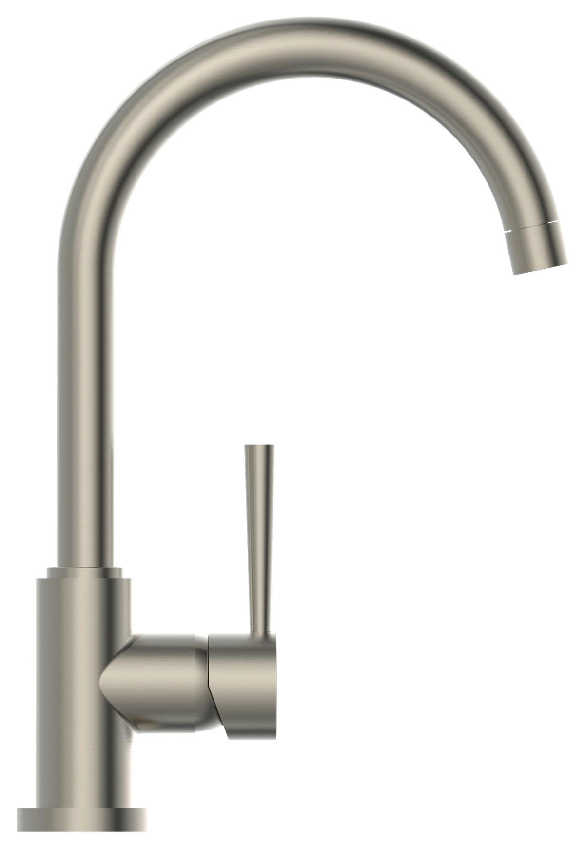 KÜCHENARMATUR  - Edelstahlfarben, Basics, Metall (5,9/34/22,5cm) - Schütte